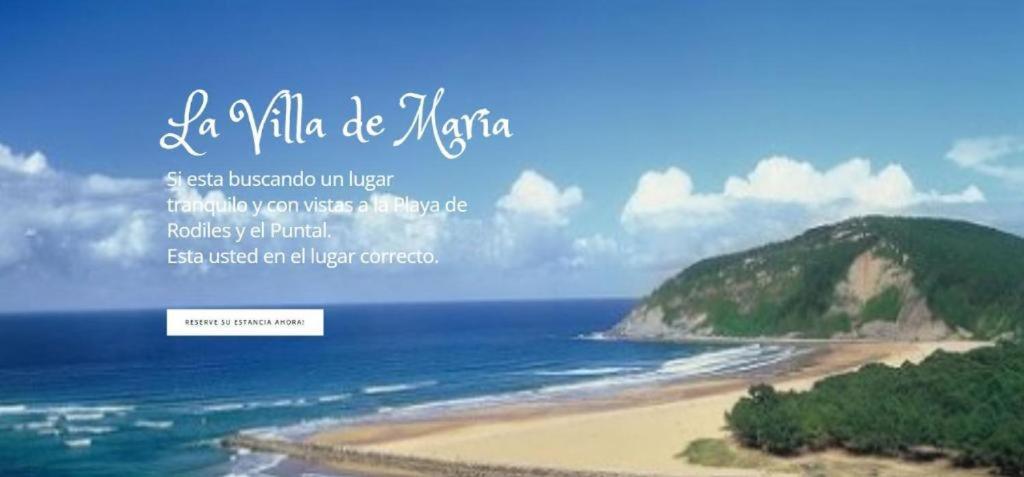 La Villa De Maria II - Playa Del Puntal Villaviciosa  Exterior foto