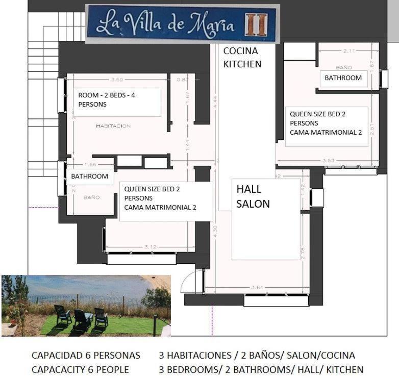 La Villa De Maria II - Playa Del Puntal Villaviciosa  Exterior foto